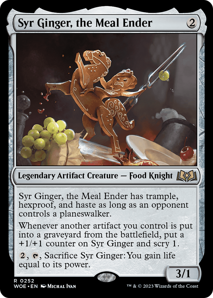 Syr Ginger, the Meal Ender [Wilds of Eldraine] | Boutique FDB TCG