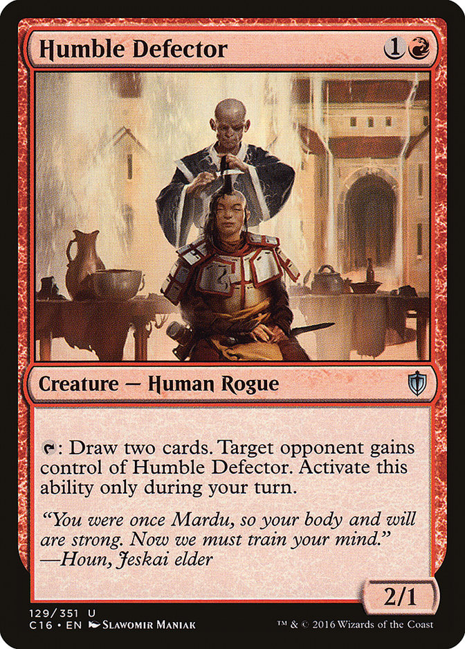 Humble Defector [Commander 2016] | Boutique FDB TCG