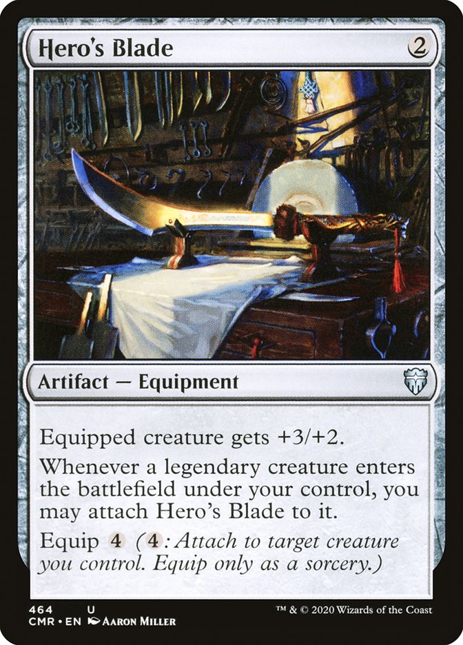 Hero's Blade (464) [Commander Legends] | Boutique FDB TCG