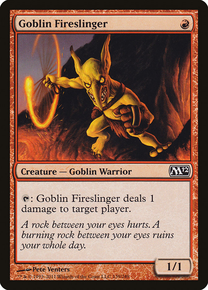 Goblin Fireslinger [Magic 2012] | Boutique FDB TCG