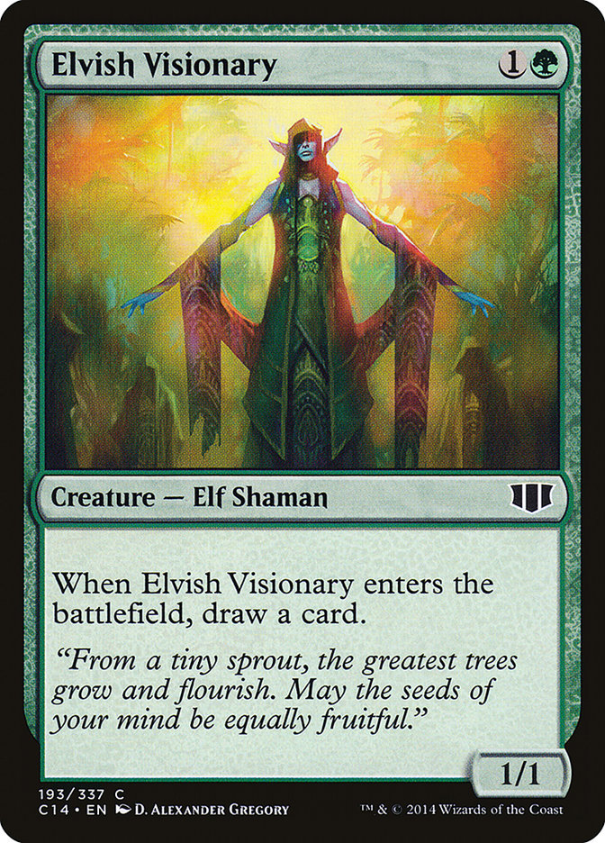 Elvish Visionary [Commander 2014] | Boutique FDB TCG