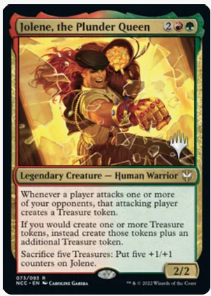 Jolene, the Plunder Queen (Promo Pack) [Streets of New Capenna Commander Promos] | Boutique FDB TCG