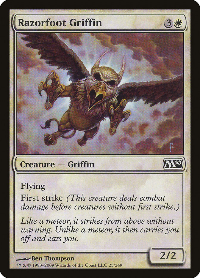 Razorfoot Griffin [Magic 2010] | Boutique FDB TCG