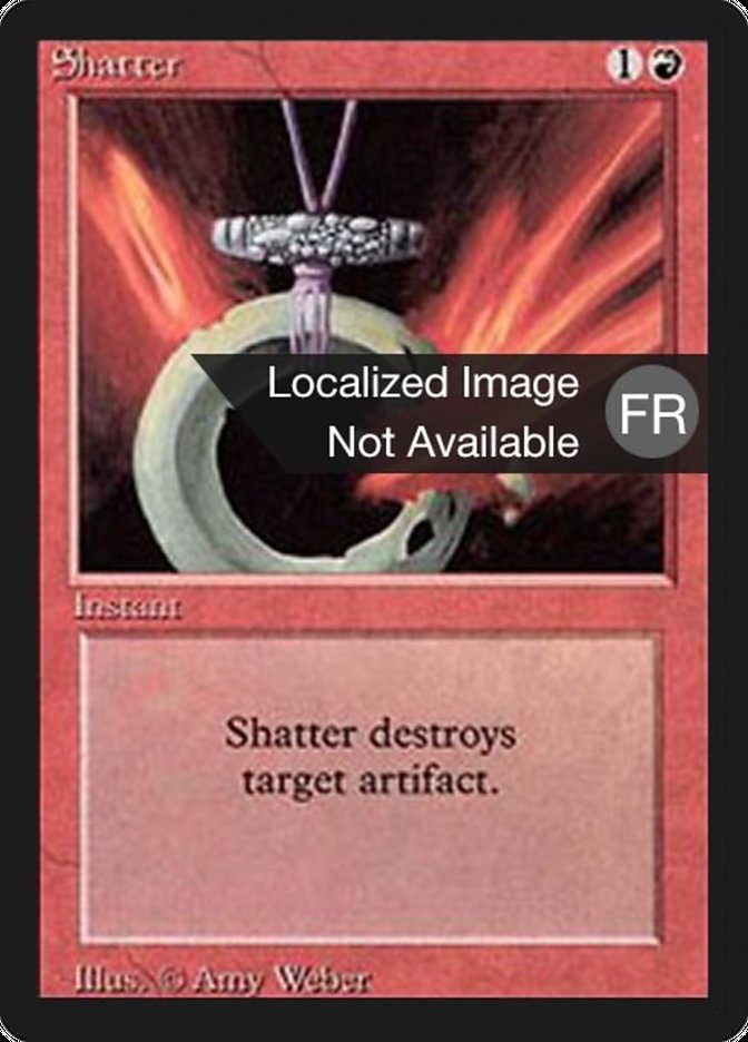 Shatter [Foreign Black Border] | Boutique FDB TCG