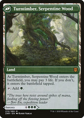 Turntimber Symbiosis // Turntimber, Serpentine Wood [Zendikar Rising] | Boutique FDB TCG