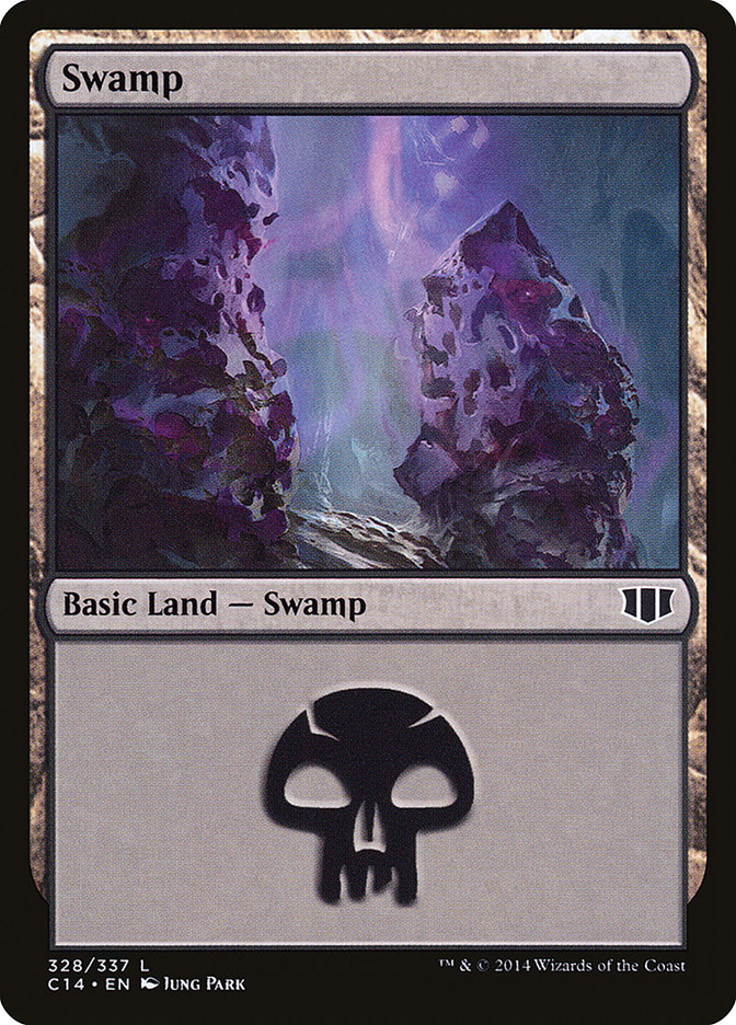 Swamp (328) [Commander 2014] | Boutique FDB TCG