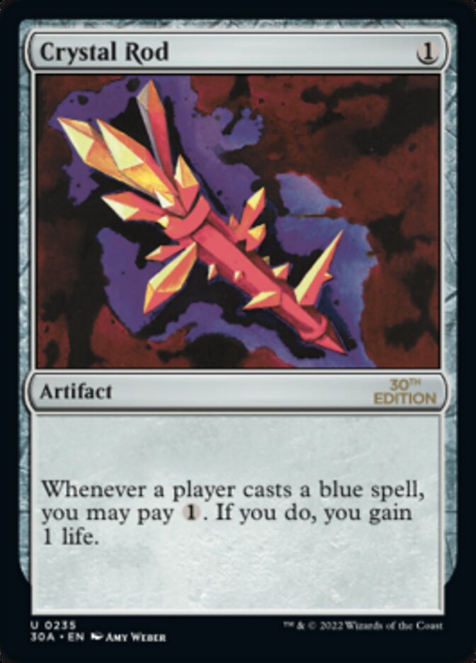 Crystal Rod [30th Anniversary Edition] | Boutique FDB TCG