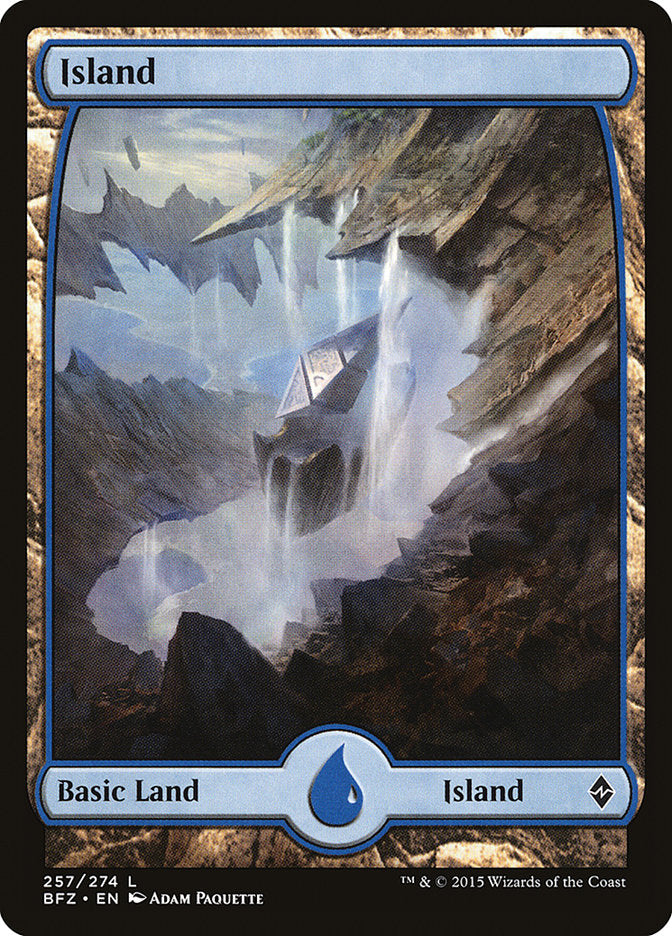Island (257) [Battle for Zendikar] | Boutique FDB TCG