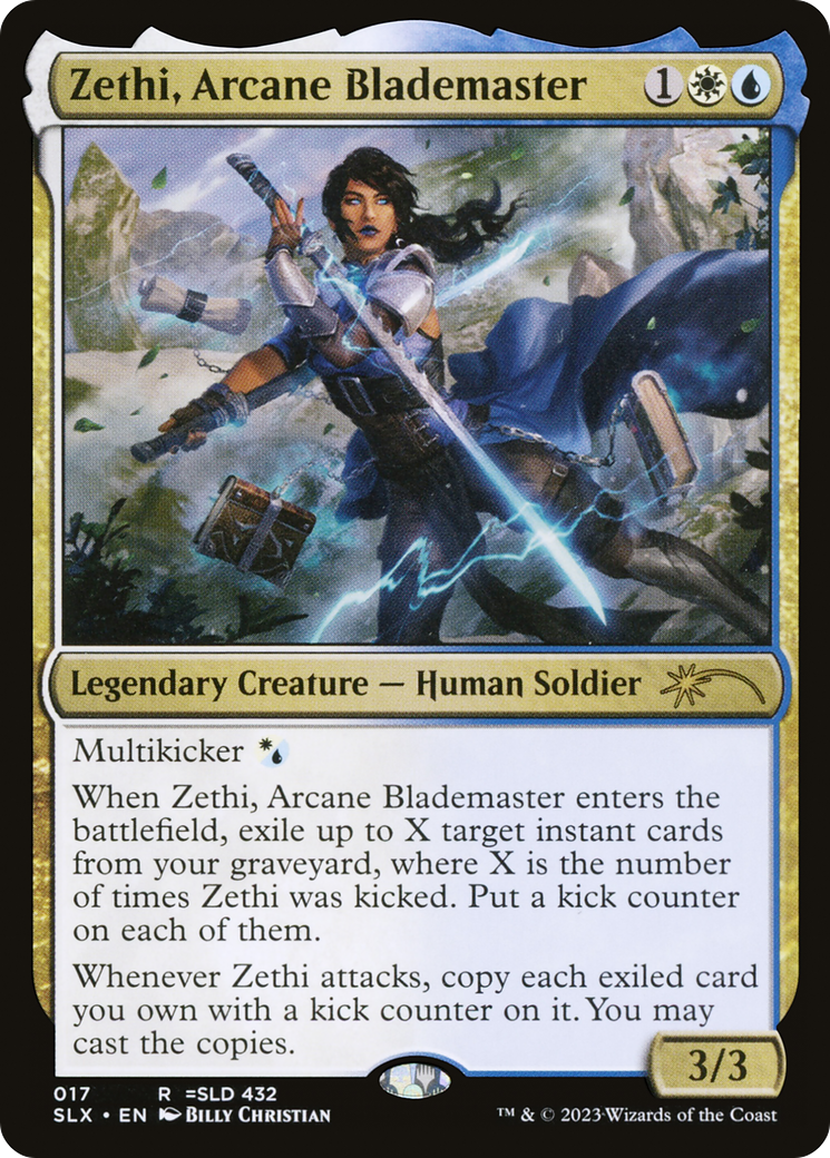 Zethi, Arcane Blademaster [Secret Lair: Universes Within] | Boutique FDB TCG