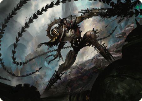 Razorlash Transmogrant Art Card [The Brothers' War Art Series] | Boutique FDB TCG