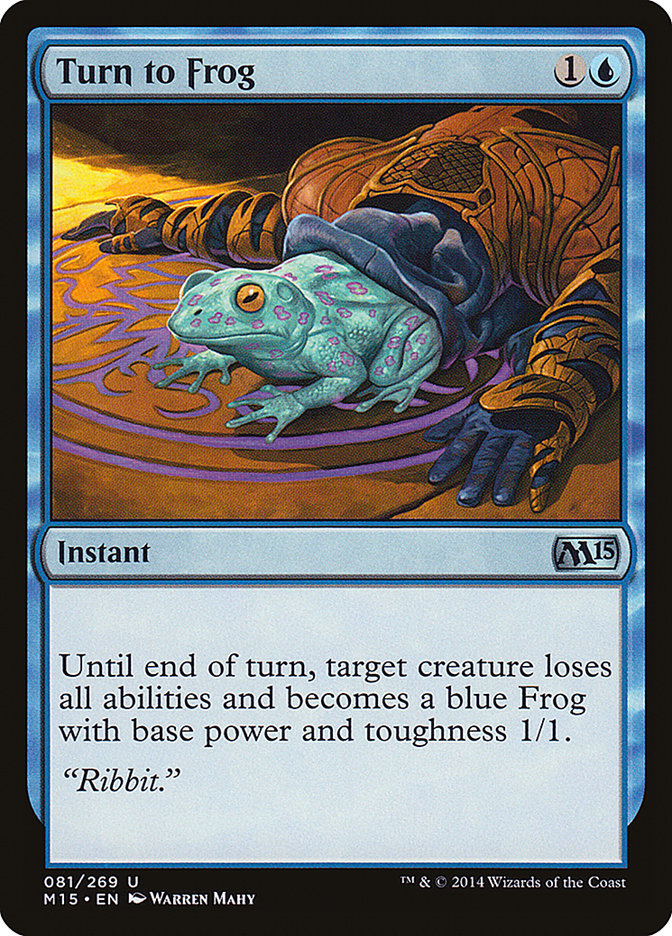 Turn to Frog [Magic 2015] | Boutique FDB TCG