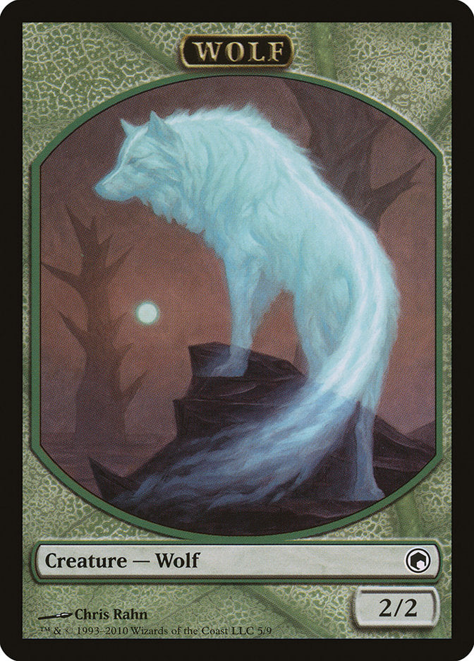 Wolf Token [Scars of Mirrodin Tokens] | Boutique FDB TCG