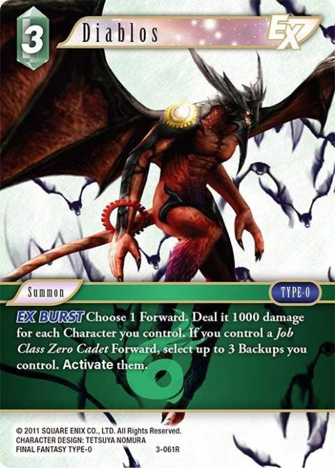 Diablos EX [Opus III] | Boutique FDB TCG