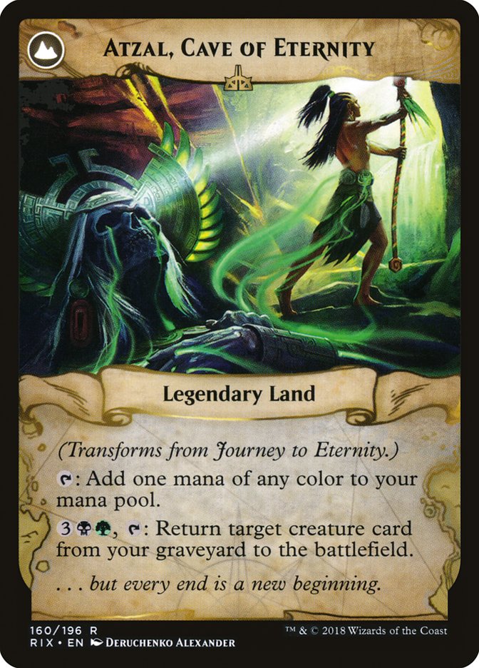 Journey to Eternity // Atzal, Cave of Eternity [Rivals of Ixalan] | Boutique FDB TCG