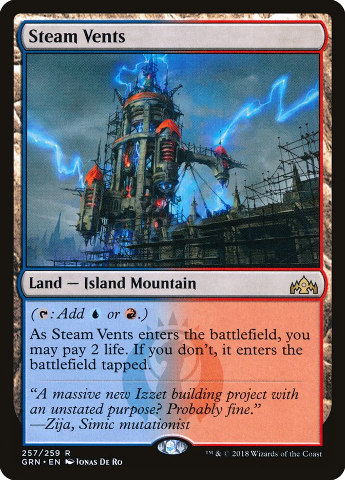 Steam Vents [Guilds of Ravnica] | Boutique FDB TCG
