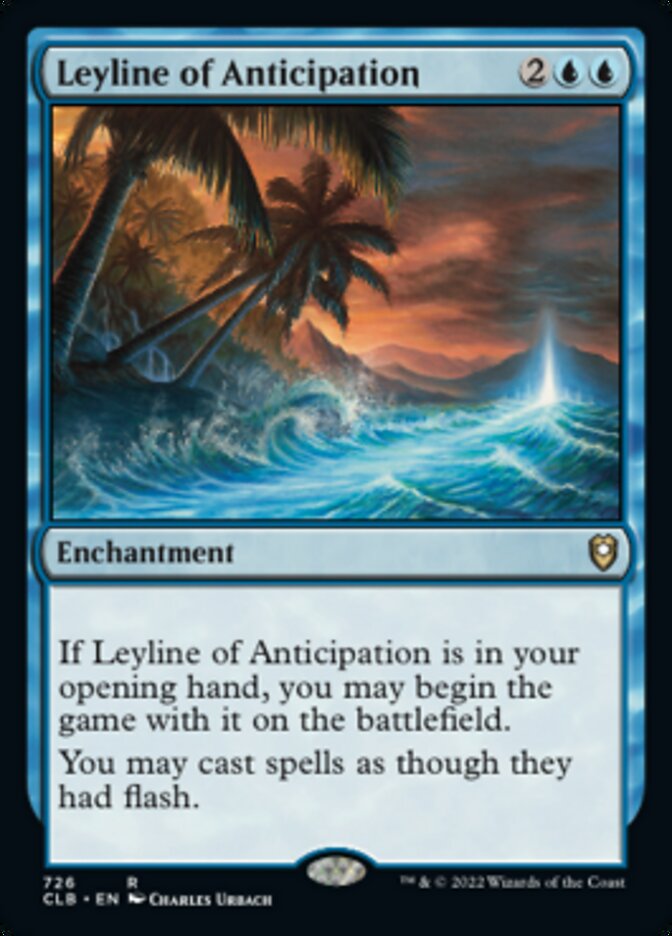 Leyline of Anticipation [Commander Legends: Battle for Baldur's Gate] | Boutique FDB TCG