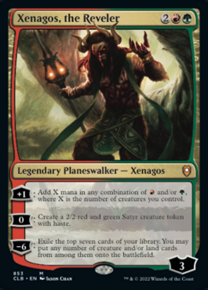 Xenagos, the Reveler [Commander Legends: Battle for Baldur's Gate] | Boutique FDB TCG