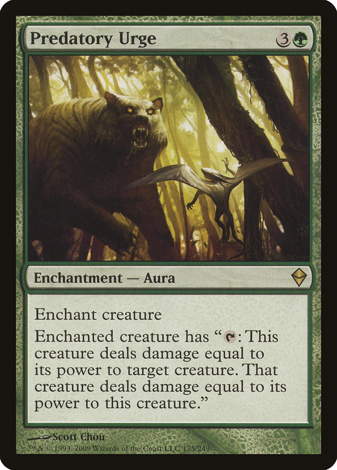 Predatory Urge [Zendikar] | Boutique FDB TCG