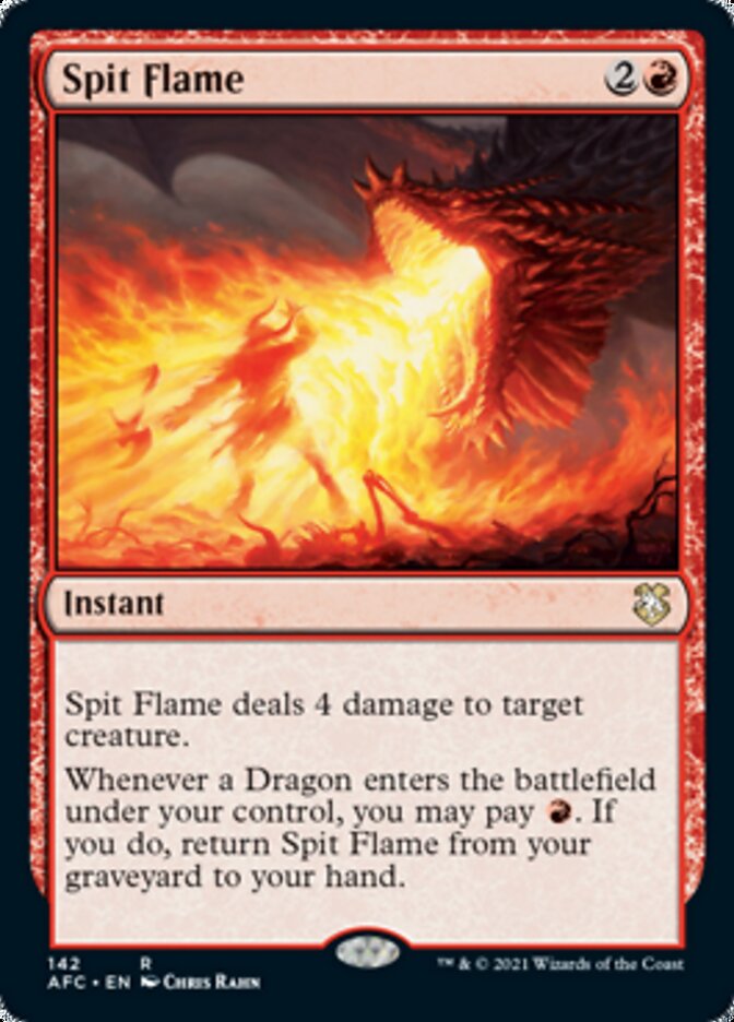 Spit Flame [Dungeons & Dragons: Adventures in the Forgotten Realms Commander] | Boutique FDB TCG