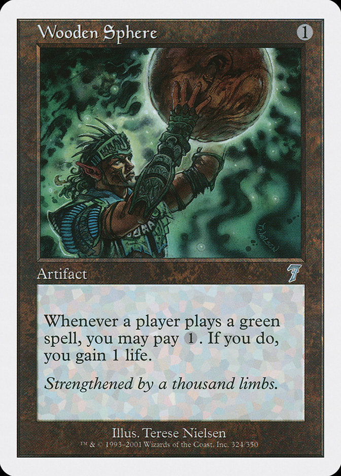 Wooden Sphere [Seventh Edition] | Boutique FDB TCG