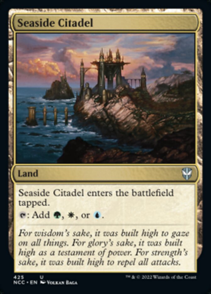 Seaside Citadel [Streets of New Capenna Commander] | Boutique FDB TCG