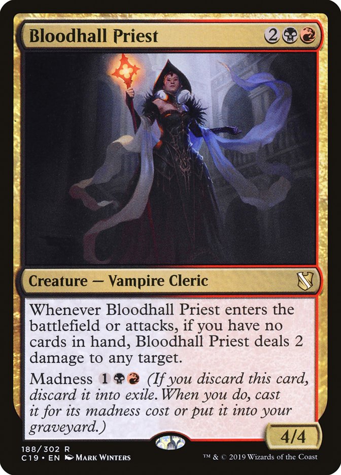 Bloodhall Priest [Commander 2019] | Boutique FDB TCG