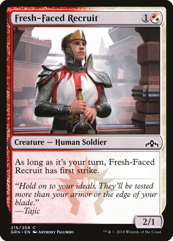 Fresh-Faced Recruit [Guilds of Ravnica] | Boutique FDB TCG