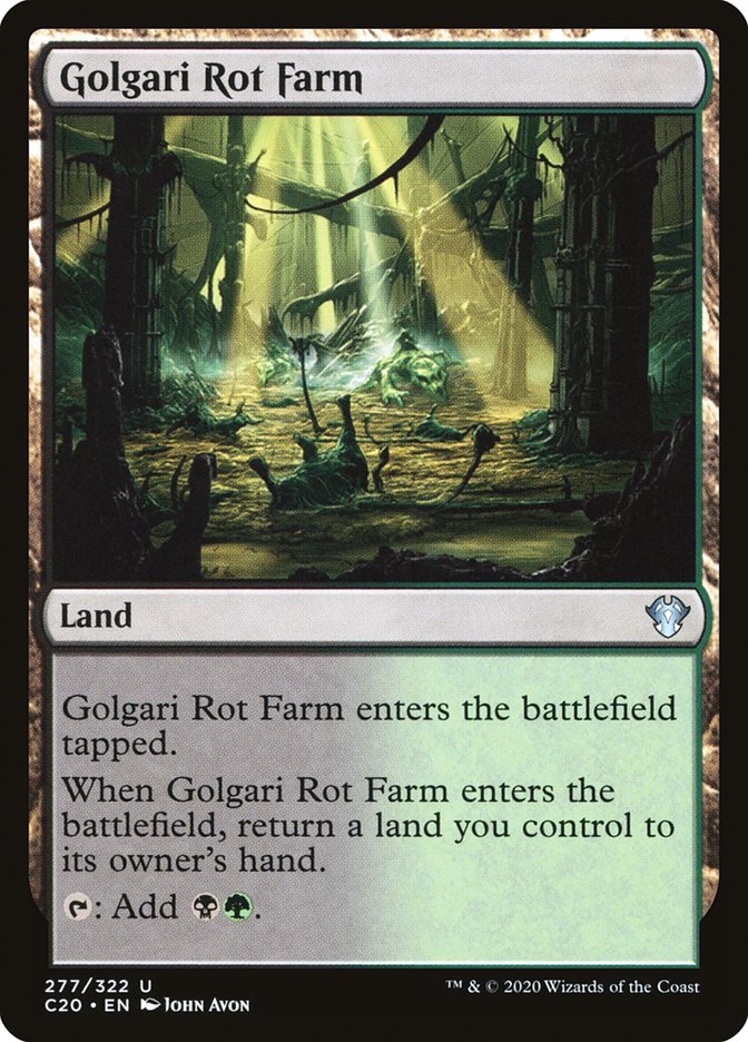 Golgari Rot Farm [Commander 2020] | Boutique FDB TCG