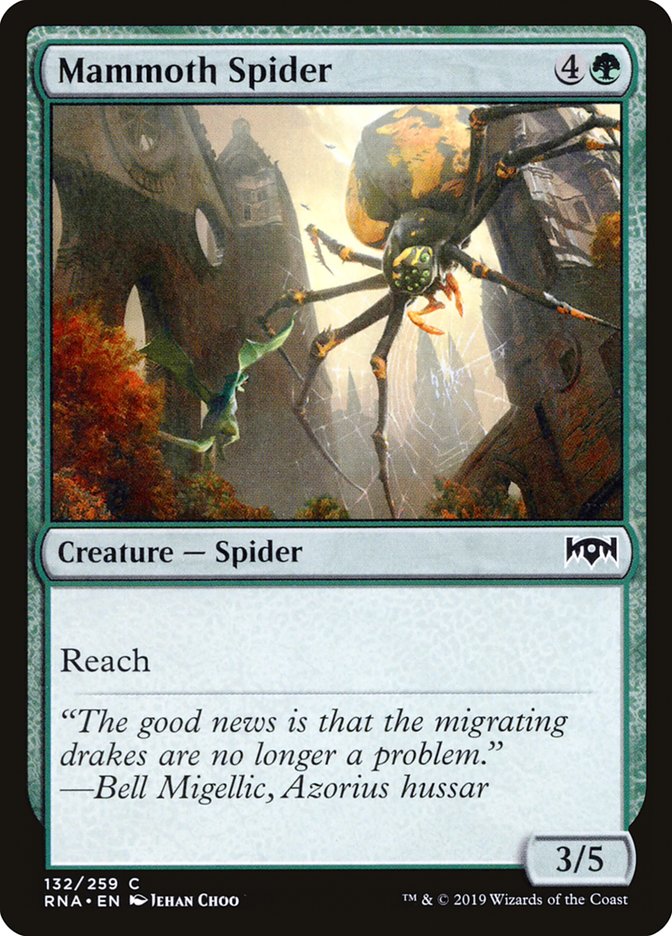 Mammoth Spider [Ravnica Allegiance] | Boutique FDB TCG