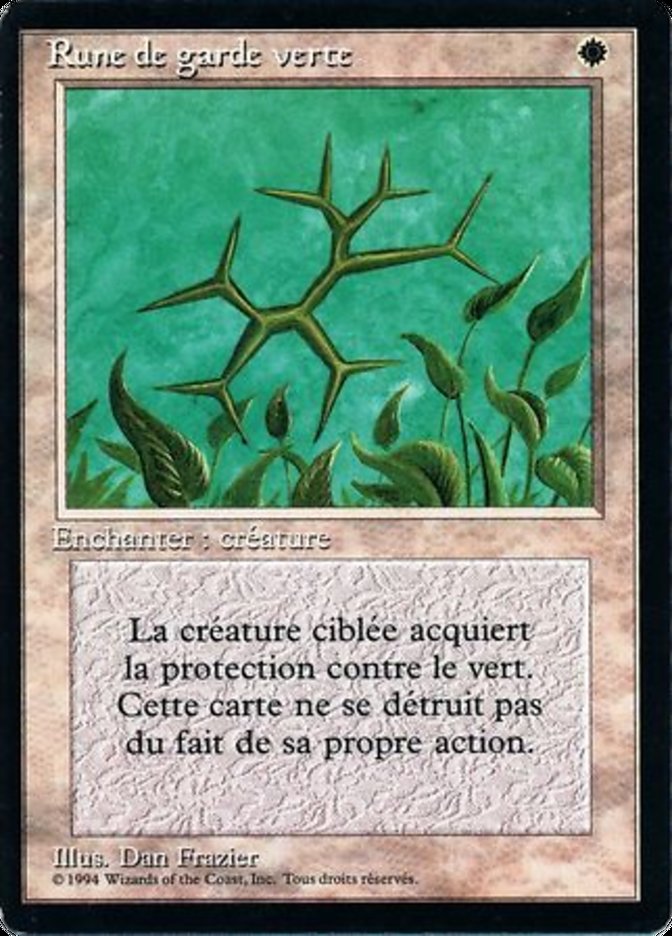 Green Ward [Foreign Black Border] | Boutique FDB TCG