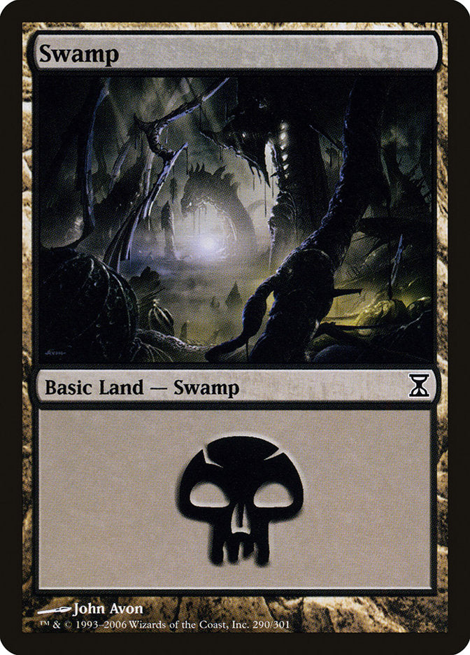 Swamp (290) [Time Spiral] | Boutique FDB TCG