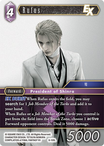 Rufus EX [Opus VIII] | Boutique FDB TCG