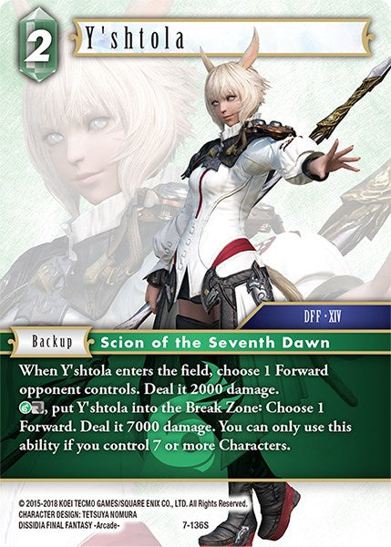 Y'shtola [Opus VII] | Boutique FDB TCG