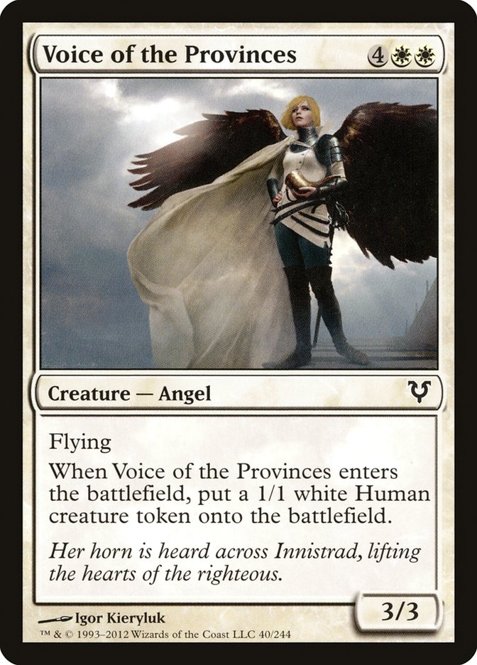 Voice of the Provinces [Avacyn Restored] | Boutique FDB TCG