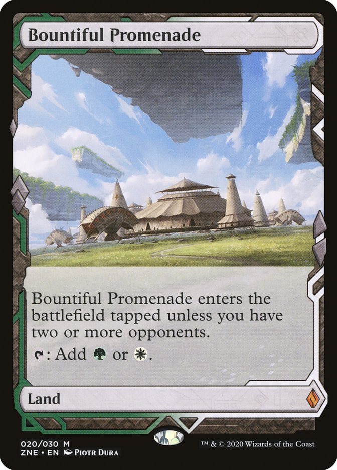 Bountiful Promenade (Expeditions) [Zendikar Rising Expeditions] | Boutique FDB TCG