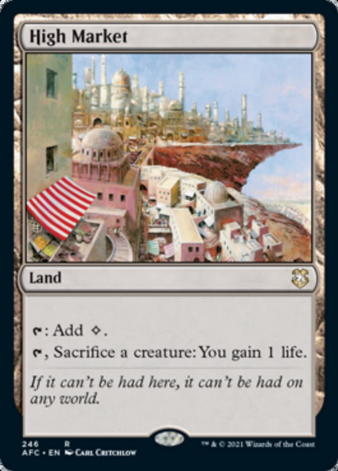High Market [Dungeons & Dragons: Adventures in the Forgotten Realms Commander] | Boutique FDB TCG