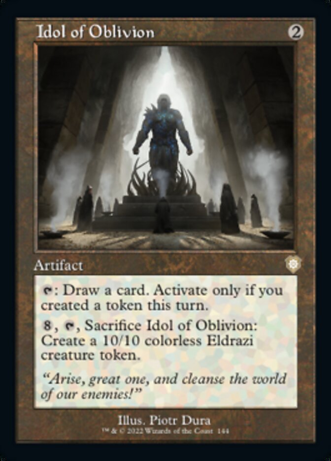 Idol of Oblivion (Retro) [The Brothers' War Commander] | Boutique FDB TCG