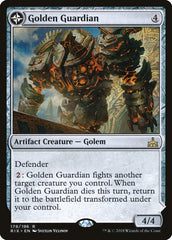 Golden Guardian // Gold-Forge Garrison [Rivals of Ixalan] | Boutique FDB TCG