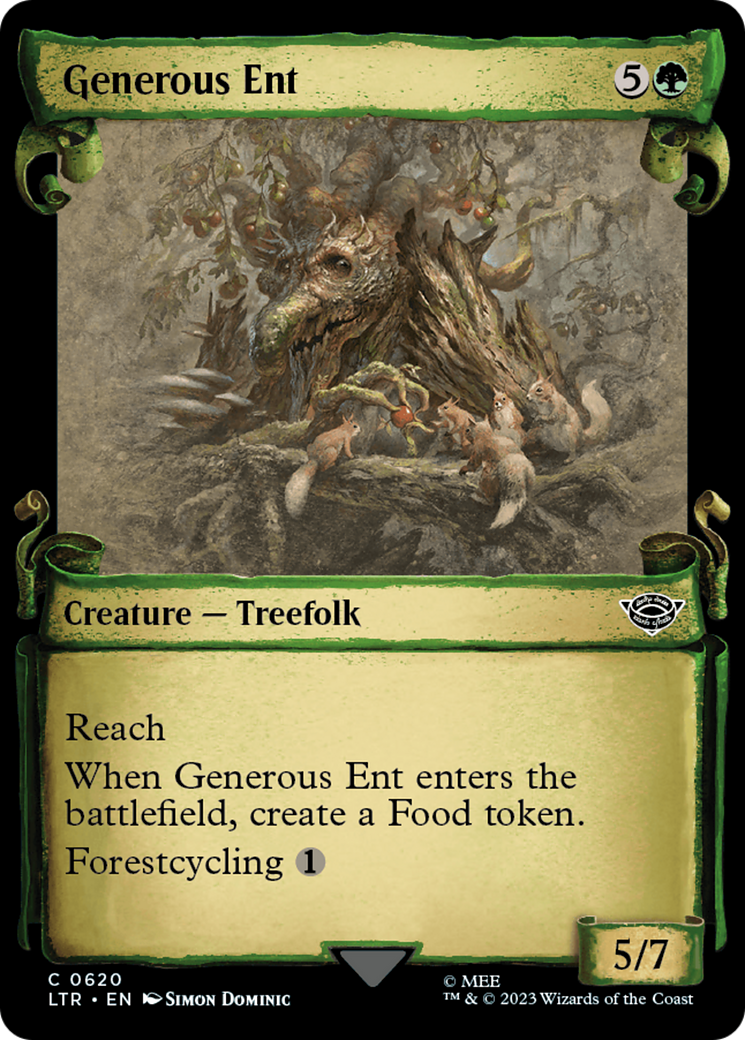 Generous Ent [The Lord of the Rings: Tales of Middle-Earth Showcase Scrolls] | Boutique FDB TCG