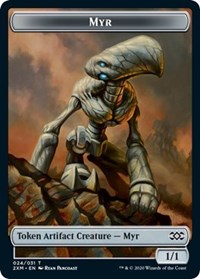 Myr (024) // Thopter (026) Double-Sided Token [Double Masters Tokens] | Boutique FDB TCG