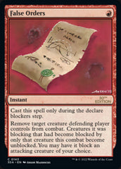 False Orders [30th Anniversary Edition] | Boutique FDB TCG