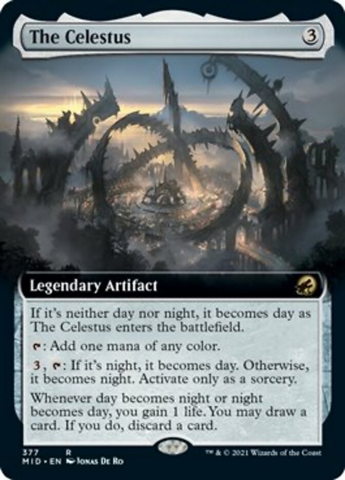 The Celestus (Extended Art) [Innistrad: Midnight Hunt] | Boutique FDB TCG