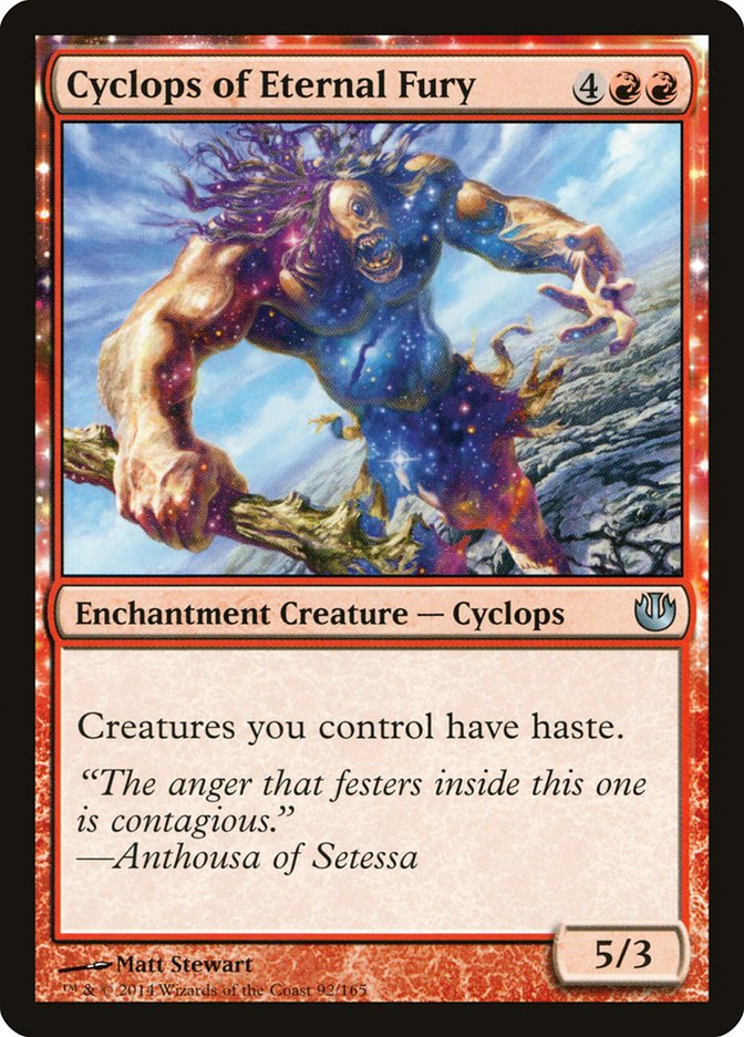 Cyclops of Eternal Fury [Journey into Nyx] | Boutique FDB TCG