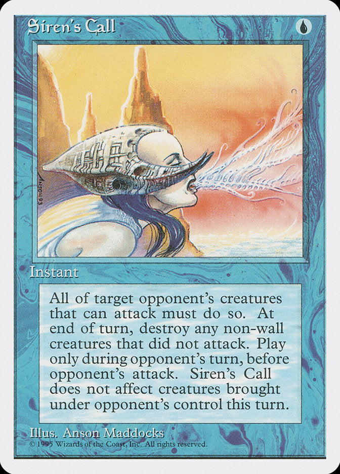 Siren's Call [Fourth Edition] | Boutique FDB TCG