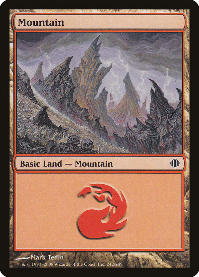 Mountain (242) [Shards of Alara] | Boutique FDB TCG