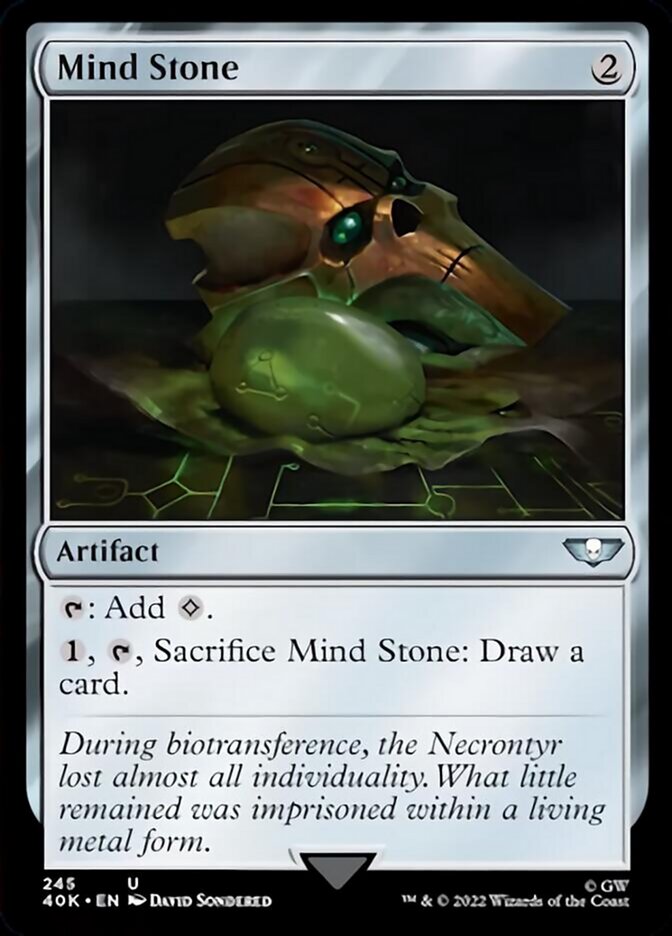 Mind Stone (245) (Surge Foil) [Warhammer 40,000] | Boutique FDB TCG