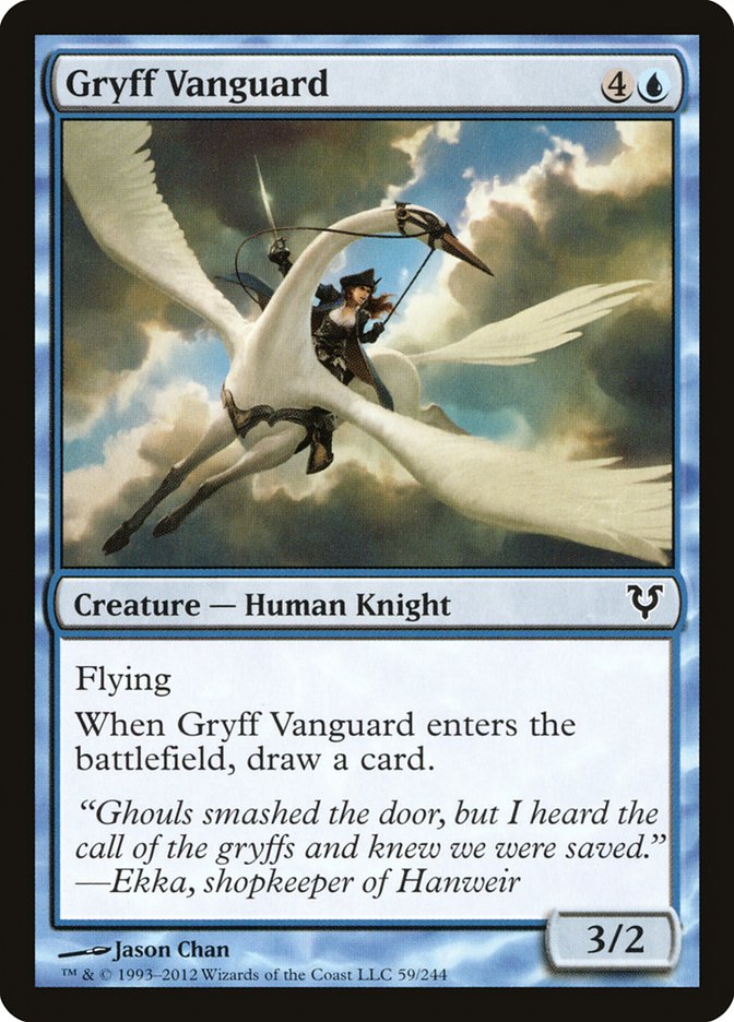 Gryff Vanguard [Avacyn Restored] | Boutique FDB TCG