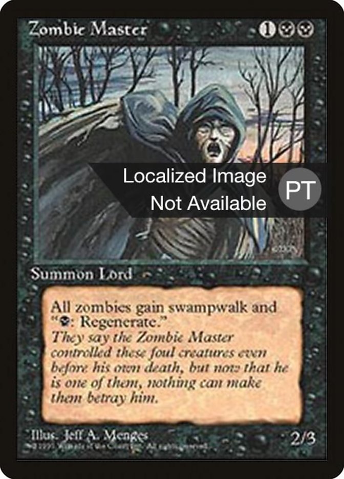 Zombie Master [Fourth Edition (Foreign Black Border)] | Boutique FDB TCG