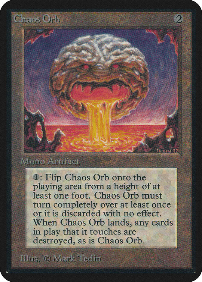 Chaos Orb [Alpha Edition] | Boutique FDB TCG