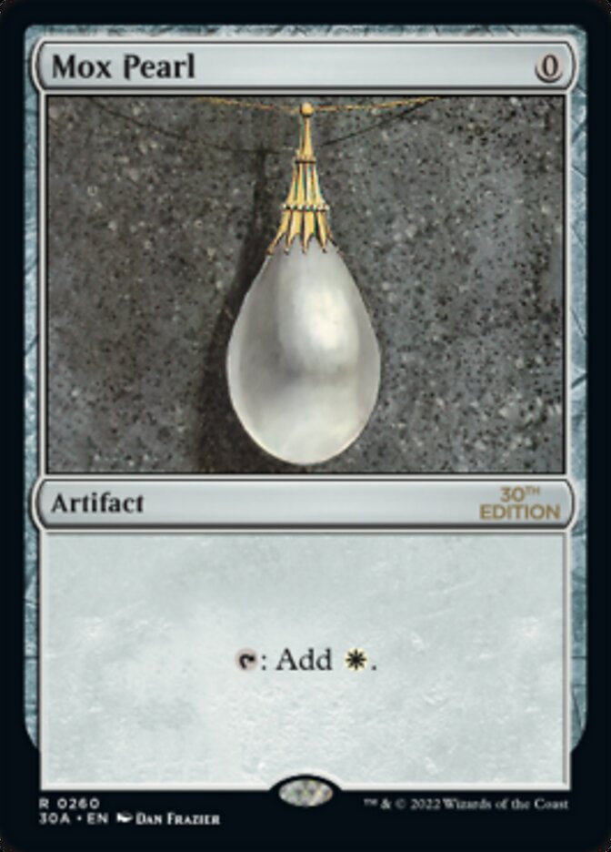 Mox Pearl [30th Anniversary Edition] | Boutique FDB TCG